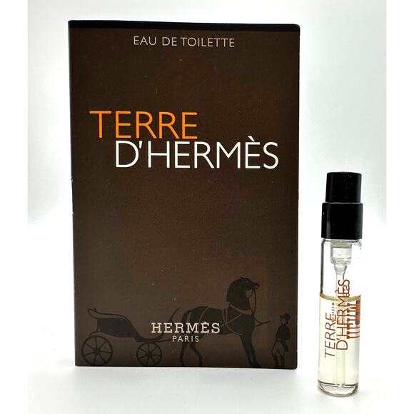 NEW Terre D`Hermes HERMES Paris 2ml Sample Spray For Men - Picture 1 of 3